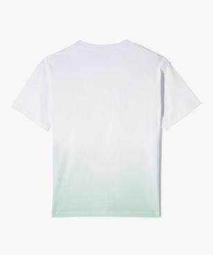 Tee-shirt manches courtes coloris tie and dye garçon vue3 - GEMO (JUNIOR) - GEMO