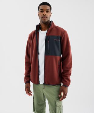 Sweat zippé polaire homme - Roadsign vue1 - ROADSIGN - GEMO