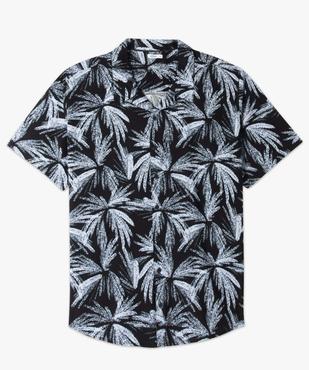 Chemise homme grande taille à manches courtes imprimée vue4 - GEMO (G TAILLE) - GEMO