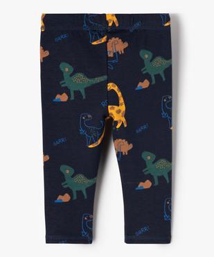 Legging en molleton imprimé bébé garçon vue3 - GEMO(BEBE DEBT) - GEMO
