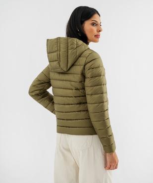 Doudoune légère à capuche femme vue3 - GEMO 4G FEMME - GEMO