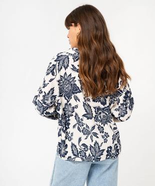 Chemise à motifs femme vue5 - GEMO(FEMME PAP) - GEMO