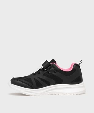 Baskets running en mesh fermeture scratch fille - 5 Miles vue3 - LOVELY WINGS - GEMO