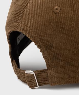 Casquette en velours côtelé homme vue2 - GEMO (ACCESS) - GEMO