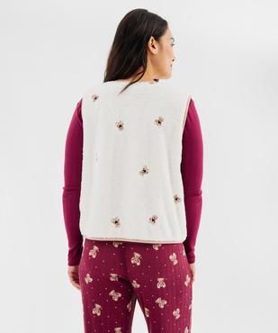 Veste d'intérieur sans manches femme - LuluCastagnette vue3 - LULUCASTAGNETTE - GEMO