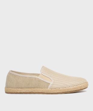 Slippers en toile homme - Urban Steps vue1 - URBAN STEPS - GEMO
