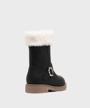 Bottes fourrées zippées fille vue4 - LOVELY WINGS - GEMO