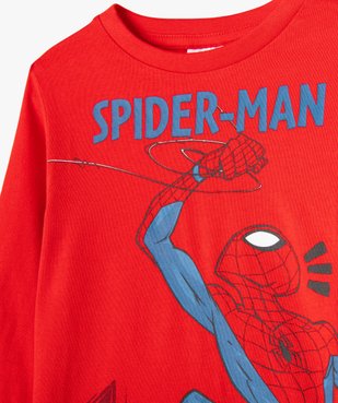 Tee-shirt Spiderman manches longues garçon vue3 - SPIDERMAN - GEMO
