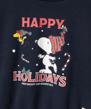 Sweat Noël bébé garçon - Snoopy vue2 - SNOOPY - GEMO