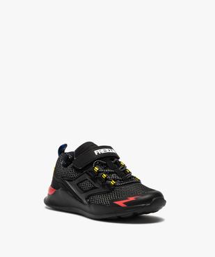 Baskets garçon dessus mesh et détails colorés - Freegun vue2 - FREEGUN - GEMO