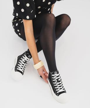 Baskets montantes en toile femme - Camps United vue7 - CAMPS - GEMO