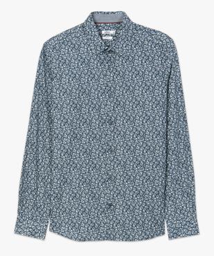 Chemise homme cintrée motif graphique vue4 - GEMO (HOMME) - GEMO