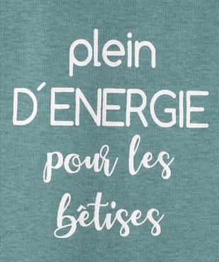 Body bébé sans manches avec motifs dinosaures (lot de 3) vue3 - GEMO 4G BEBE - GEMO