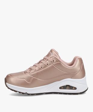 Baskets femme compensées à semelle bulle d’air - Skechers vue3 - SKECHERS - GEMO
