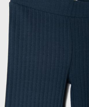 Legging flare en jersey côtelée fille vue2 - GEMO 4G FILLE - GEMO