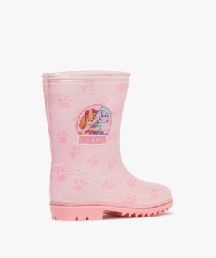 Bottes de pluie fille avec motif de pattes de chien - Pat'Patrouille vue4 - PAT PATROUILLE - GEMO