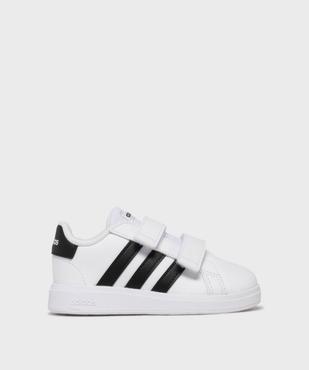 Baskets Grand Court 2.0 fermeture scratch bébé - Adidas vue1 - ADIDAS - GEMO