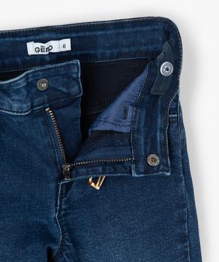 Jean fille 7/8ème avec ceinture pailletée vue2 - GEMO (ENFANT) - GEMO