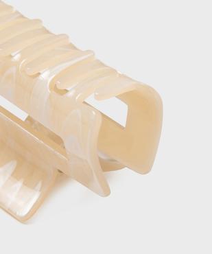 Pince crabe en résine pour les cheveux femme vue2 - GEMO (ACCESS) - GEMO