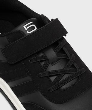 Baskets basses fermeture scratch garçon - 5 Miles vue6 - 5 MILES - GEMO