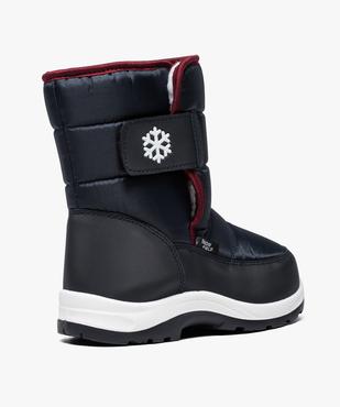 Après-ski enfant uni dessus matelassé vue4 - GEMO (EQUIPT) - GEMO