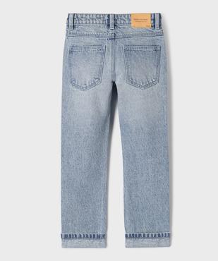 Jean Regular avec taille ajustable garçon vue3 - GEMO 4G GARCON - GEMO