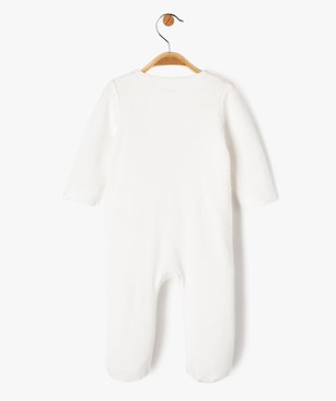 Pyjama dors-bien fermeture devant avec motifs exotiques bébé vue4 - GEMO 4G BEBE - GEMO