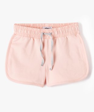 Short en maille avec taille élastiquée fille vue1 - GEMO (ENFANT) - GEMO