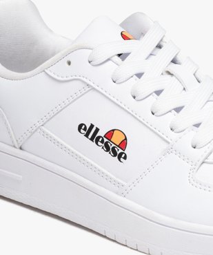 Baskets garçon unies style rétro à lacets - Ellesse vue6 - ELLESSE - GEMO