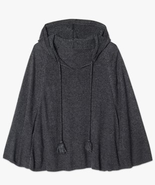 Poncho à capuche détails irisés - Mystery Jane vue4 - FOLLOW ME 2 - GEMO