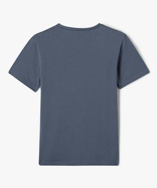 Tee-shirt à manches courtes avec inscription garçon vue3 - PREMIER PRIX BY GEMO - GEMO