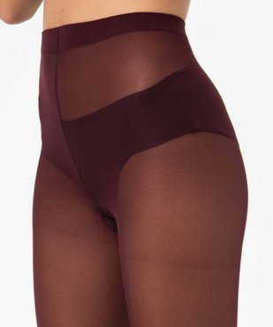 Collants semi-opaques fini velouté 50 deniers femme vue2 - GEMO(HOMWR FEM) - GEMO