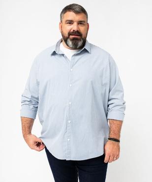 Chemise rayée coupe Regular homme vue7 - GEMO 4G HOMME - GEMO