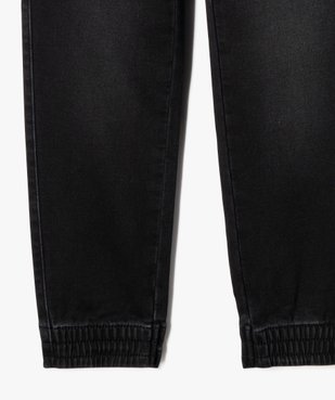 Pantalon jogger taille élastique garçon vue4 - GEMO (ENFANT) - GEMO