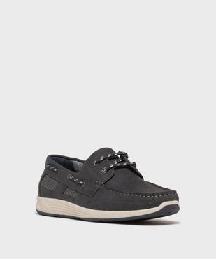 Chaussures bateau avec semelle intérieure cuir homme - Urban Steps vue3 - URBAN STEPS - GEMO
