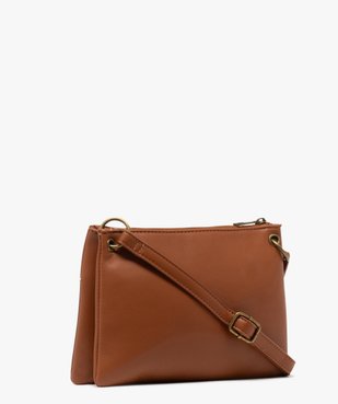 Sac pochette effet patchwork femme vue2 - GEMO (ACCESS) - GEMO