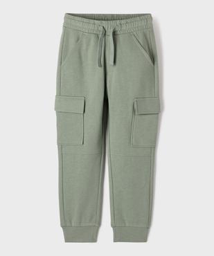 Pantalon de jogging coupe cargo garçon vue1 - GEMO (ENFANT) - GEMO