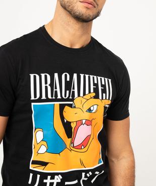Tee-shirt manches courtes avec motif XXL homme - Pokemon vue2 - POKEMON - GEMO