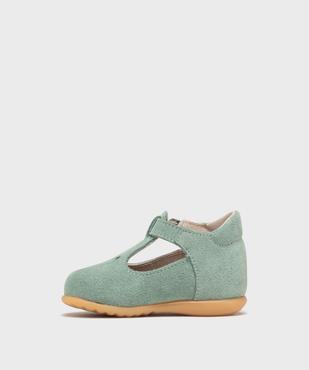 Chaussures babies en cuir suédé bébé - Na! vue3 - NA! - GEMO