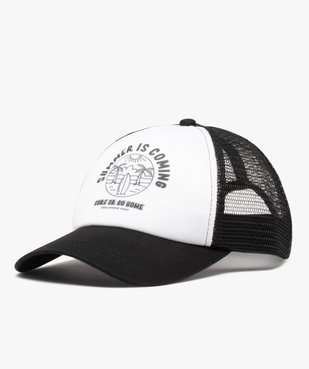 Casquette garçon trucker en maille filet vue1 - GEMO (JUNIOR) - GEMO