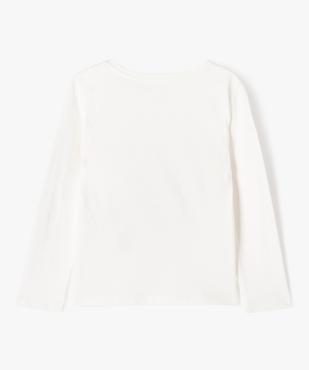 Tee-shirt à manches longues spécial Noël fille vue3 - GEMO (ENFANT) - GEMO