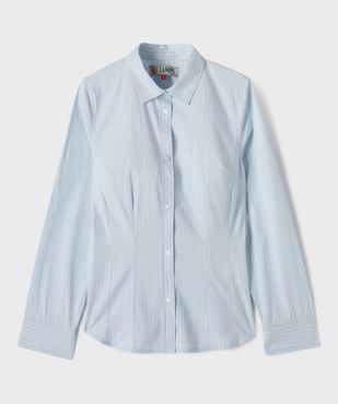 Chemise rayée en coton stretch fille - Camps United vue3 - CAMPS US - GEMO