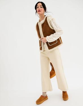 Tee-shirt manches longues en maille ajourée femme vue4 - GEMO(FEMME PAP) - GEMO