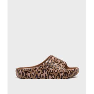 Mules de plage à motif léopard fille vue1 - GEMO (PLAGE) - GEMO