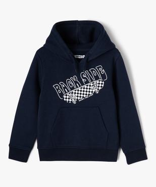 Sweat à capuche esprit streetwear garçon vue1 - GEMO (ENFANT) - GEMO