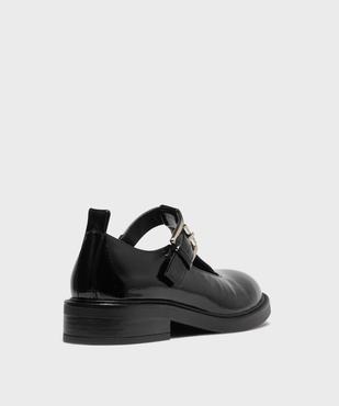 Mocassins vernis forme Salomé femme - Follow Me vue4 - FOLLOW ME - GEMO