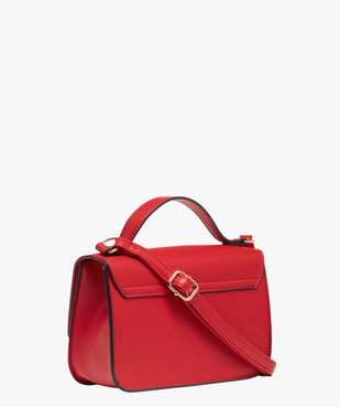 Sac à bandoulière avec fermeture bijou femme vue3 - GEMO (ACCESS) - GEMO