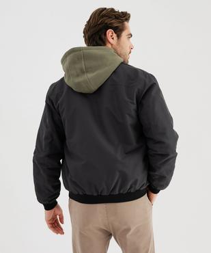 Blouson zippé style bombers homme vue3 - GEMO 4G HOMME - GEMO