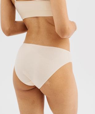 Culotte en maille côtelée femme (lot de 2) vue2 - GEMO 4G FEMME - GEMO