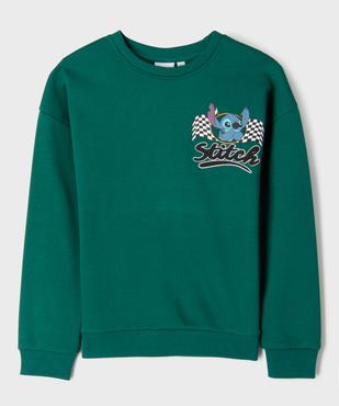 Sweat en molleton imprimé devant et dos garçon - Stitch vue2 - LILO & STITCH - GEMO
